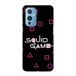 Чехол Гра в кальмара для OnePlus 9 (Паттерн Игра кальмара)