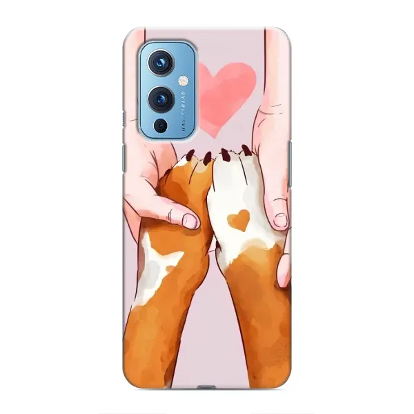 Чехол с принтом «Любовь к собакам» для OnePlus 9 Чехол с принтом «Любовь к собакам» для OnePlus 9