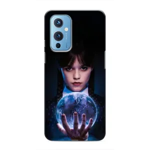 Чехол с дизайном Венздей 2 на OnePlus 9 (Магическая сфера Уэнздей)