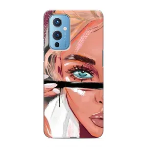 Чохол з друком для OnePlus 9 - (Мода) (AlphaPrint) (Макіяж)