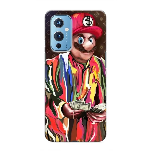 Чехол с принтом «Mario LV» для OnePlus 9