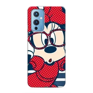 Міккі Маус чохол для OnePlus 9 (AlphaPrint - Мультяшні) (Маус в окулярах)