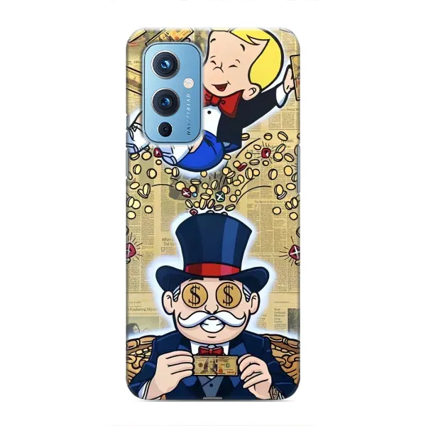 Чехол с принтом «Монополия Мен» для OnePlus 9