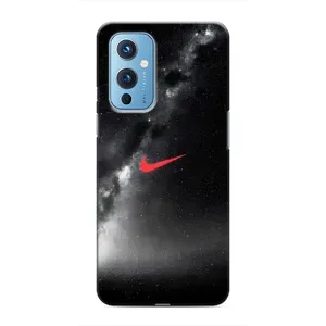 Чохол для OnePlus 9 - з принтом Найк (AlphaPrint) (Найк червоний)