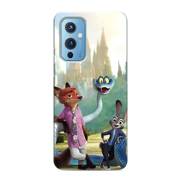 Чехол с принтом «Герои мультфильма Зверополис» для OnePlus 9