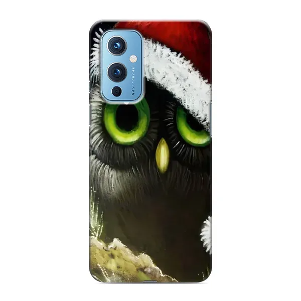 Чехол с принтом «Новогодняя Сова» для OnePlus 9 Чехол с принтом «Новогодняя Сова» для OnePlus 9