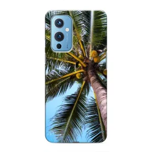 Силіконовий чохол з КАРТИНКАМИ літо для OnePlus 9 (AlphaPrint) (Пальма)