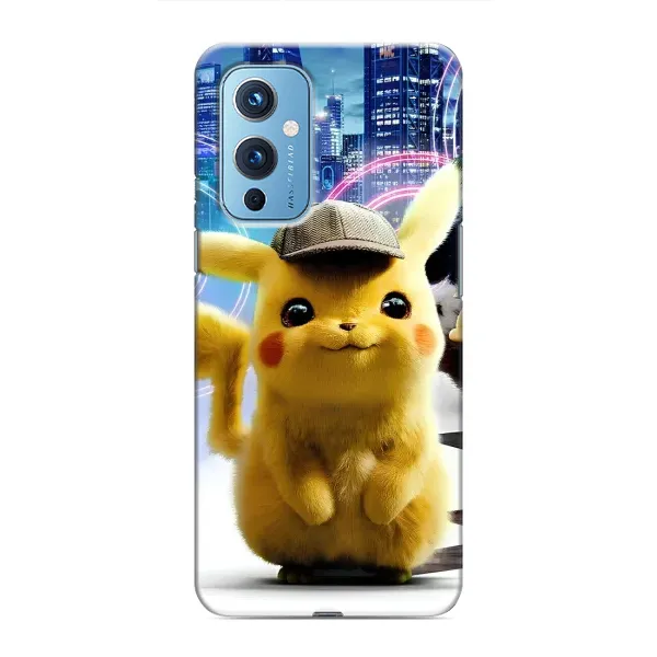 Чехол с принтом «Пикачу в городе» для OnePlus 9