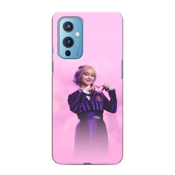 Чехол с принтом «Яркая Энид Уэнздей» для OnePlus 9