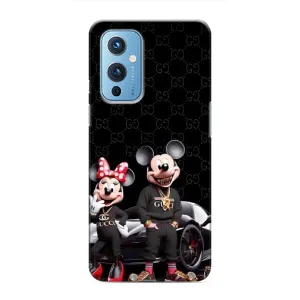 Чехол Disney Mouse OnePlus 9 (PREMIUMPrint) (Семья Маусов)