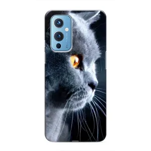 Чохли з Котиками для OnePlus 9 (VPrint) (Сірий Кіт)
