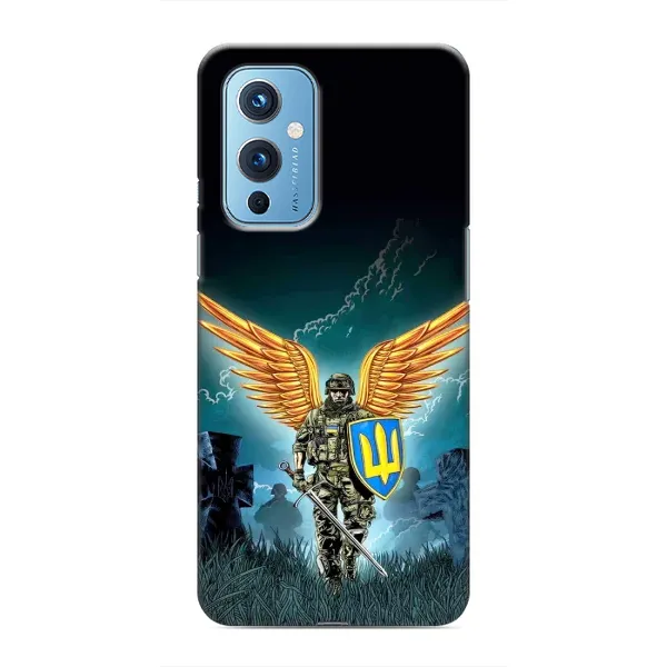 Чехол с принтом «Солдат ЗСУ» для OnePlus 9 Чехол с принтом «Солдат ЗСУ» для OnePlus 9