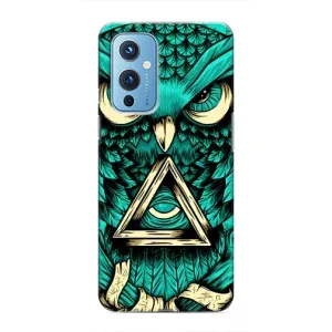 Чохол з пташками на OnePlus 9 (VPrint) (Сова з оком)