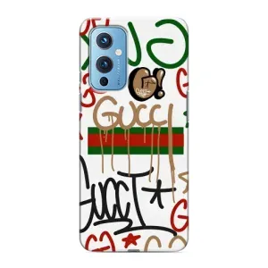 Брендновые Чехлы для OnePlus 9 - (PREMIUMPrint) (Стиль GUUCI)