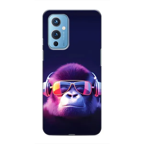 Чехол с принтом «Стильная обезьяна» для OnePlus 9