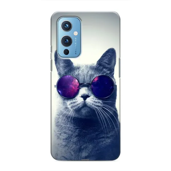 Чехол с принтом «Стильный кот» для OnePlus 9