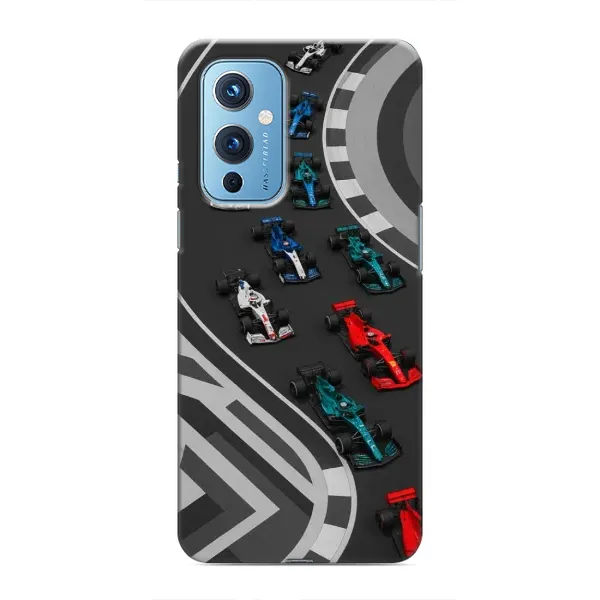 Чехол с принтом «Трасса Ф1» для OnePlus 9