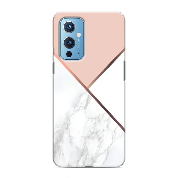 Чехол с принтом «Тройной мрамор» для OnePlus 9 Чехол с принтом «Тройной мрамор» для OnePlus 9