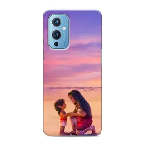 Чехол с мультфильмом Моана OnePlus 9 (Маленькая Ваяна)