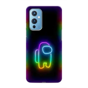 Чохли Амонг Ас для OnePlus 9 (AlphaPrint) (Яскравий скін)