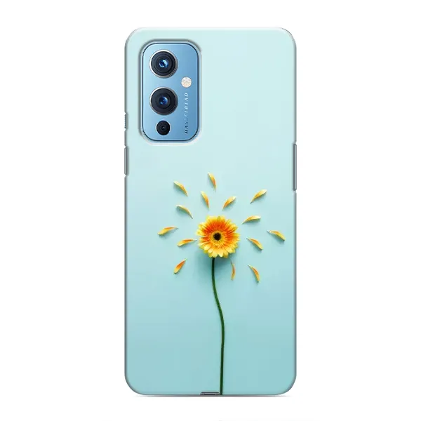 Чехол с принтом «Желтый цветок» для OnePlus 9