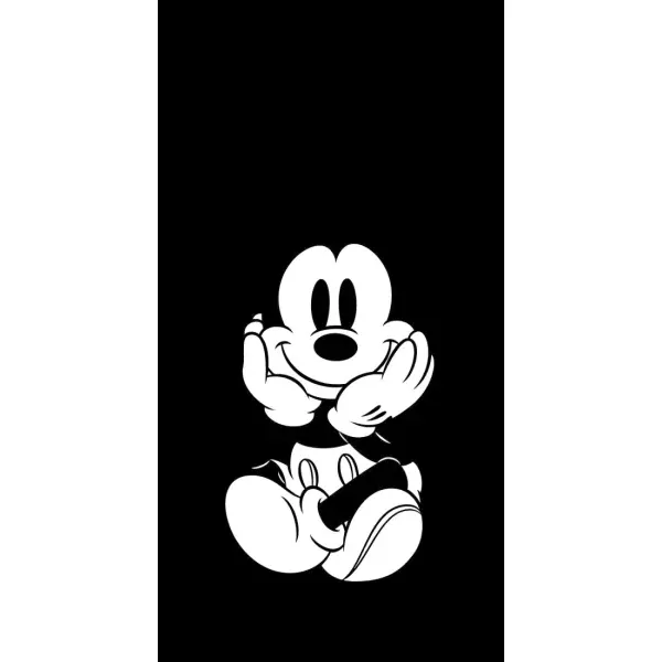 Чохол з принтом «Маус на чорному» для OnePlus 9RT Чохол з принтом «Маус на чорному» для OnePlus 9RT