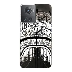 Чохол з дизайном Венздей 2 на OnePlus ACE (10R) (Ворота Академії Невермор)