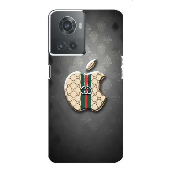 Чохол з принтом «Apple gucci» для OnePlus ACE (10R)
