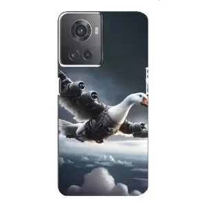 Чехол с мемом Тралалело тралала на OnePlus ACE (10R) (Бомбардини гусини)