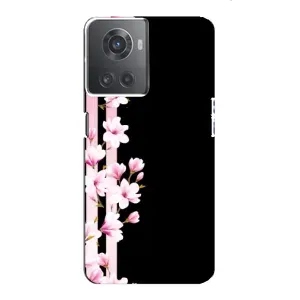 Чохол для OnePlus ACE (10R) - з принтом (Дизайнерські) (AlphaPrint) (Квіточки)