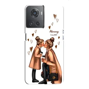 Чохол з друком для OnePlus ACE (10R) - (Мама з дитинкою) (AlphaPrint) (Донька і мама)