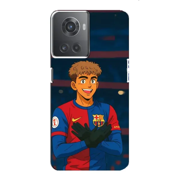 Чехол с принтом «Футболист Ямаль» для OnePlus ACE (10R)