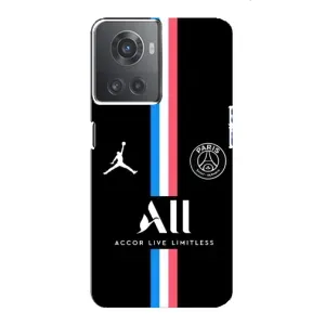 Чохли PSG для OnePlus ACE (10R) (AlphaPrint) (футболка ПСЖ)