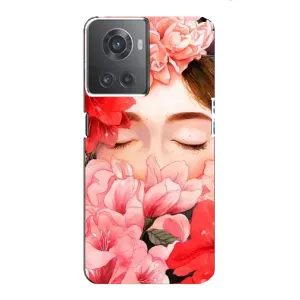 Чехлы (ART) Цветы на OnePlus ACE (10R) (VPrint) (Очі в квітах)