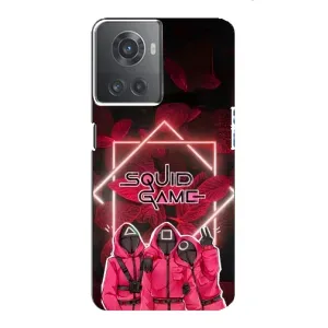 Чохол Гра в кальмара для OnePlus ACE (10R) (Охоронці Гра кальмара)