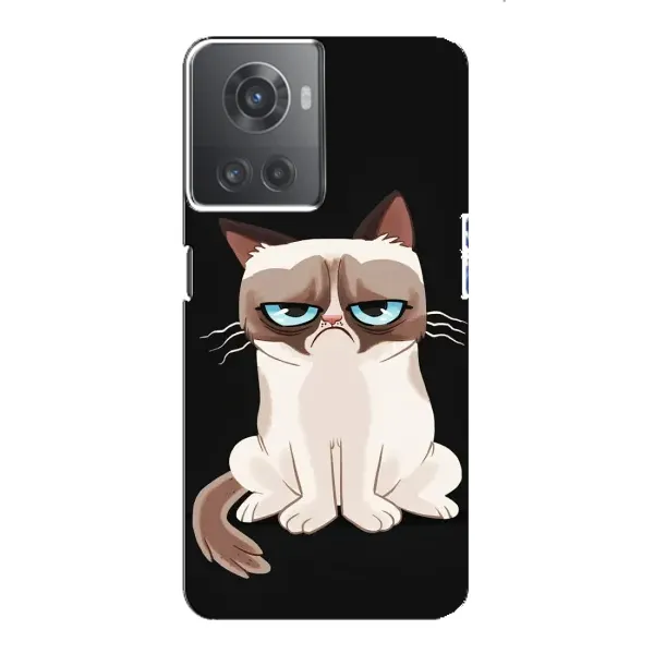 Чехол с принтом «Грустный кот» для OnePlus ACE (10R)