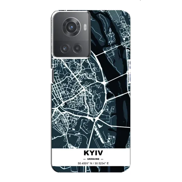 Чохол з принтом «Київ» для OnePlus ACE (10R)