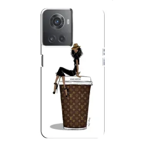 Чохли Луі Вітон для OnePlus ACE (10R) (AlphaPrint - LOUIS VUITTON) (кава LOUIS VUITTON)