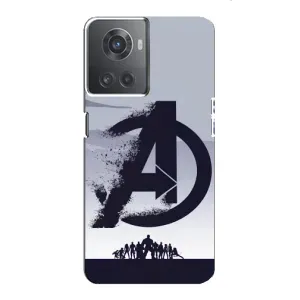 Чехлы с героями Марвел OnePlus ACE (10R) (VPrint) (Команда А)