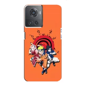 Naruto Anime Чехлы для ВанПлас Ейс (10Р) (AlphaPrint) (команда Наруто)
