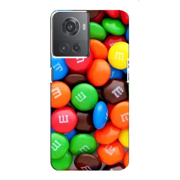 Чехол с принтом «MM's» для OnePlus ACE (10R)