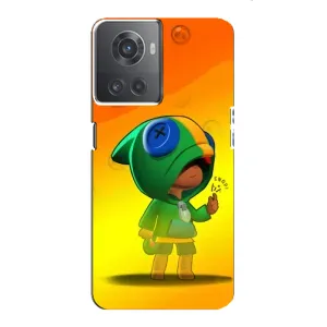 Чехол для OnePlus ACE (10R) Бравл Старс (VPrint) (Мальчик Леон)