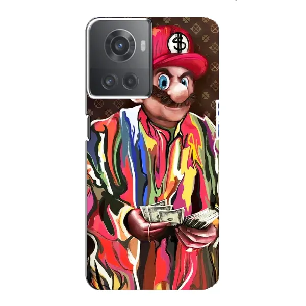 Чехол с принтом «Mario LV» для OnePlus ACE (10R)
