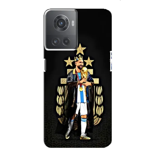 Чехол с принтом «Месси Король» для OnePlus ACE (10R)