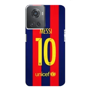 Чехлы Месси для OnePlus ACE (10R) (AlphaPrint) (Messi Barca 10)