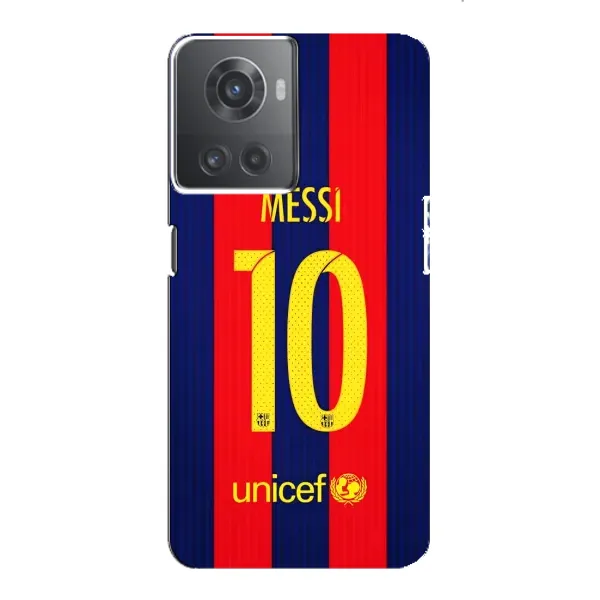 Чехол с принтом «Messi Barca 10» для OnePlus ACE (10R)