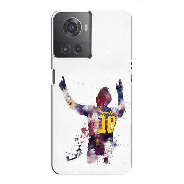 Чехол с принтом «Messi Barca» для OnePlus ACE (10R)