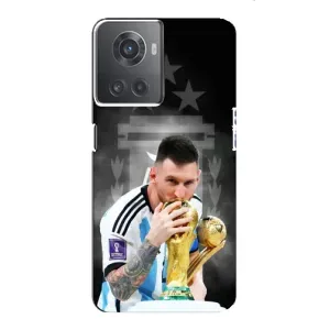Чехлы для OnePlus ACE (10R) (Leo чемпион) (AlphaPrint) (Месси Чемпион)