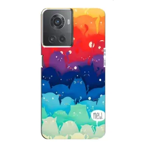 Чехол на ВанПлас Ейс (10Р) с Котами (VPrint) (Mew)