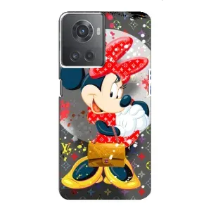 Чехол Disney Mouse OnePlus ACE (10R) (PREMIUMPrint) (Minni с бантиком)